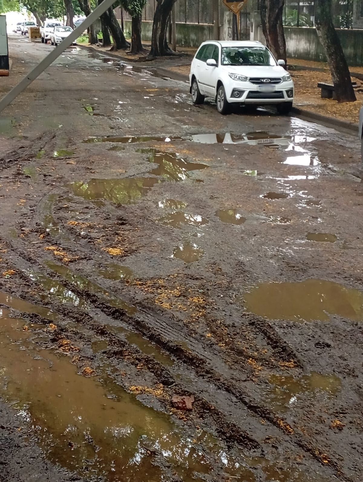 Baches y barro. Dueños de carribares reclaman por el mal estado de las calles y la falta de respuestas. Baches y barro. Dueños de carribares reclaman por el mal estado de las calles y la falta de respuestas.