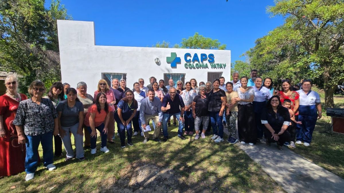 Provincia reabrió el Centro de Salud de Colonia Yatay para fortalecer la atención primaria.