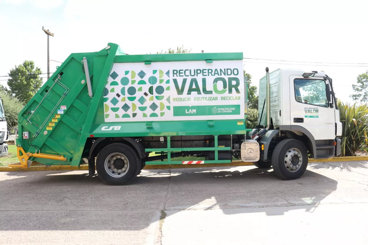 Cuándo recolectan los residuos en la ciudad de Córdoba