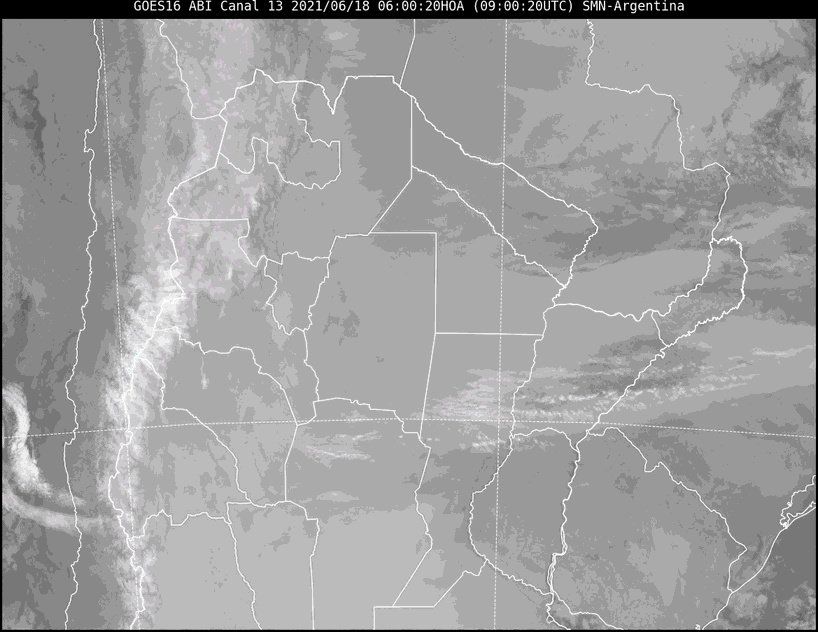 Imágenes satelitales.