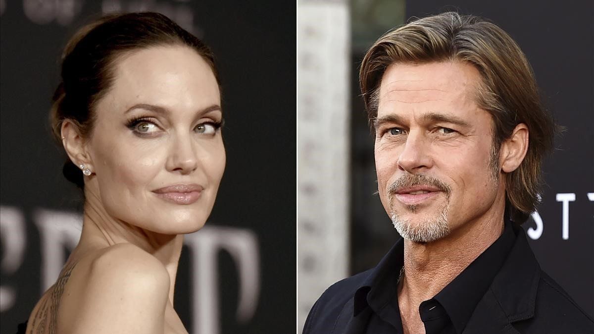 Brad Pitt y Angelina Jolie 