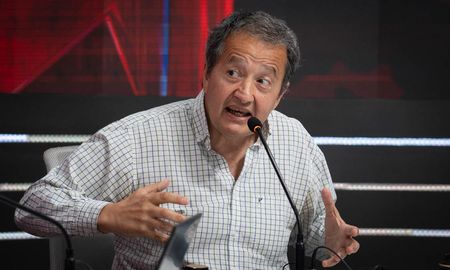 El candidato a diputado nacional por el Frente Soberanía Popular afirmó que su espacio se consolidó como la cuarta fuerza rumbo a las elecciones del domingo. El candidato a diputado nacional por el Frente Soberanía Popular afirmó que su espacio se consolidó como la cuarta fuerza rumbo a las elecciones del domingo.