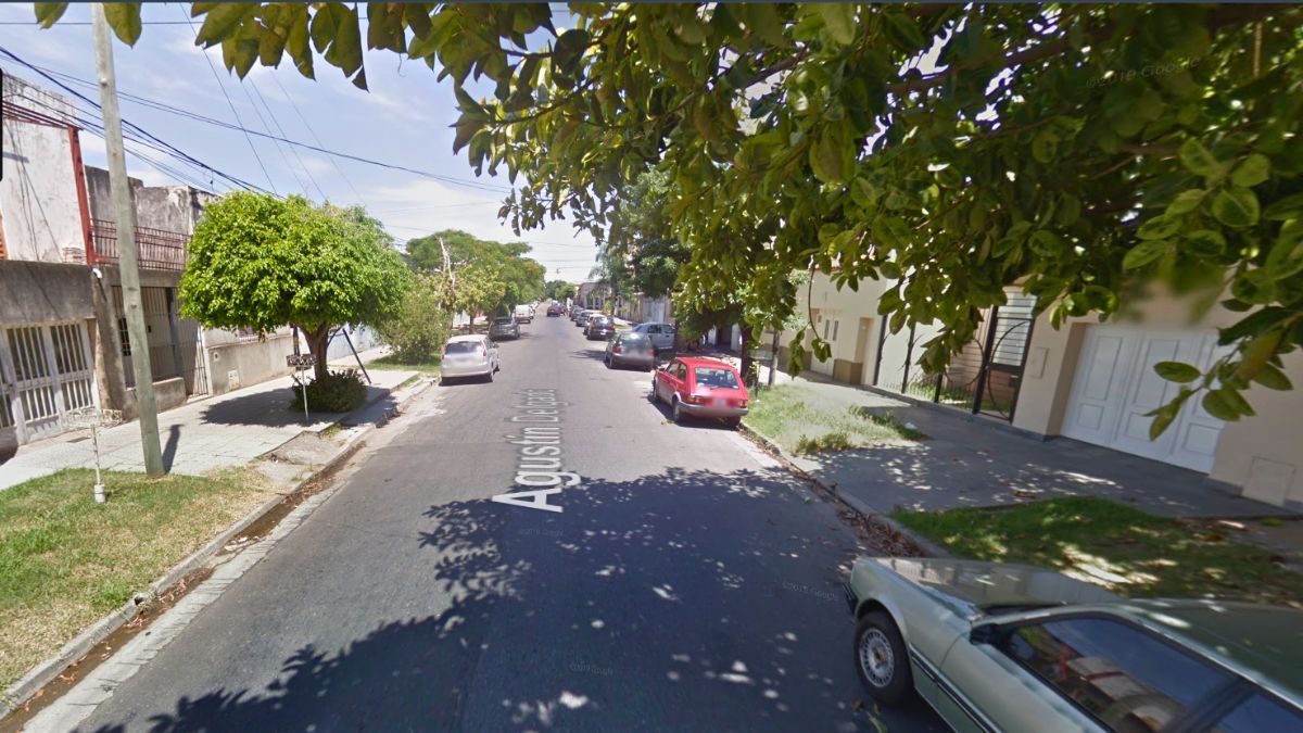 El hecho sucedió en Agustín Delgado y General Paz