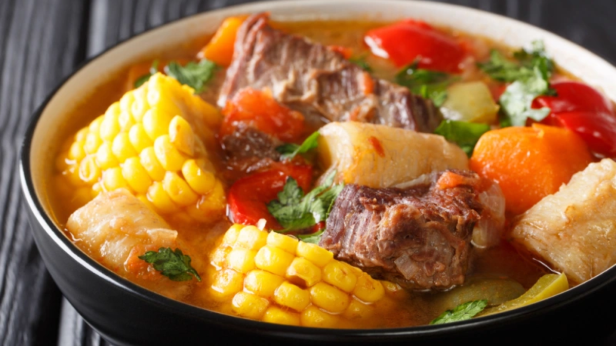 Puchero con osobuco.