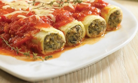 Fácil y rápida receta de los mejores canelones de acelga Fácil y rápida receta de los mejores canelones de acelga
