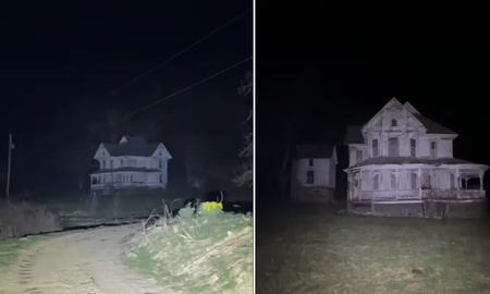 Un tiktoker caminó hacia una casa abandonada y grabó algo aterrador: Había ruidos extraños Un tiktoker caminó hacia una casa abandonada y grabó algo aterrador: Había ruidos extraños