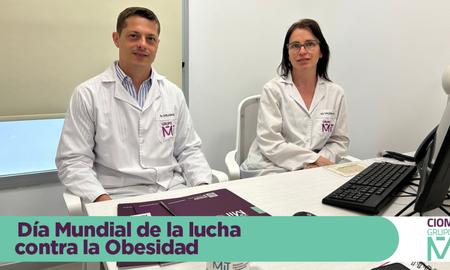 El doctor Guillermo Ruiz, responsable del Ciom y la doctora Valeria Avalis, coordinadora del check day del grupo MIT. El doctor Guillermo Ruiz, responsable del Ciom y la doctora Valeria Avalis, coordinadora del check day del grupo MIT.