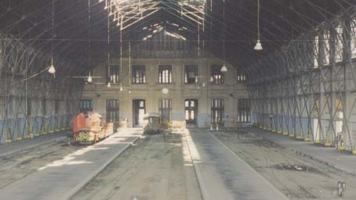 La Estación Belgrano se mantuvo en funcionamiento hasta el año 1993.