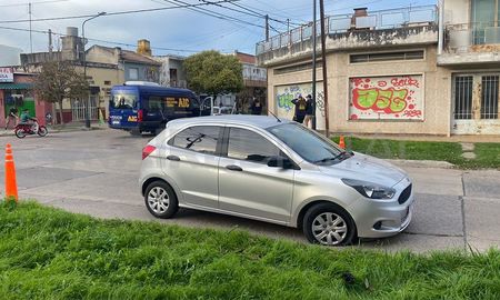 El sospechoso iba en un Ford Ka junto a otros tres hombres.&nbsp;