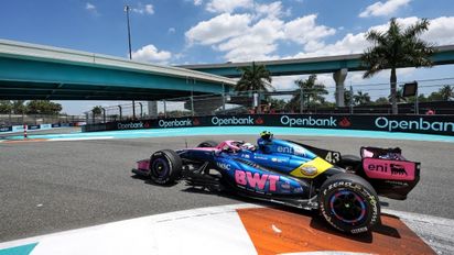 Fórmula 1: Franco Colapinto la rompió y clasificó octavo para la Sprint del Gran Premio de Miami