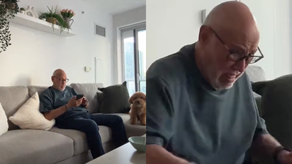 El experimento viral en TikTok: una joven le puso una trampa a su papá para que coma una misteriosa sustancia