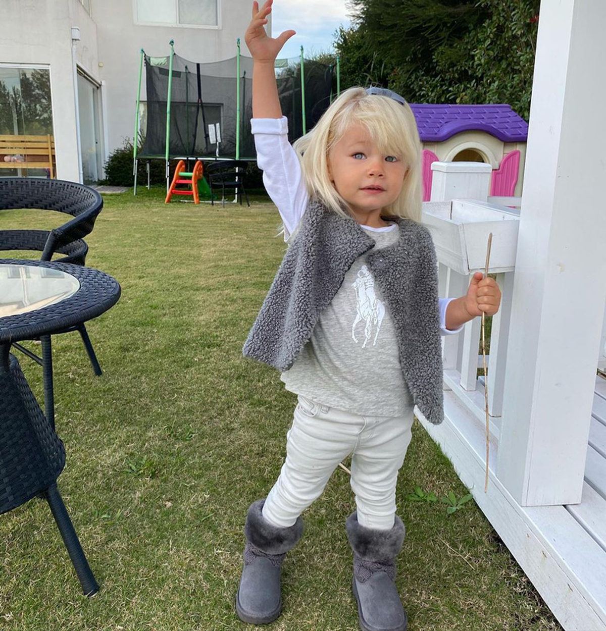 Así es la cómoda casa de fin de semana de Luciana Salazar en Nordelta.