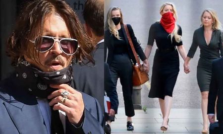 Johnny Deep cara a cara Amber Heart Johnny Deep cara a cara Amber Heart
