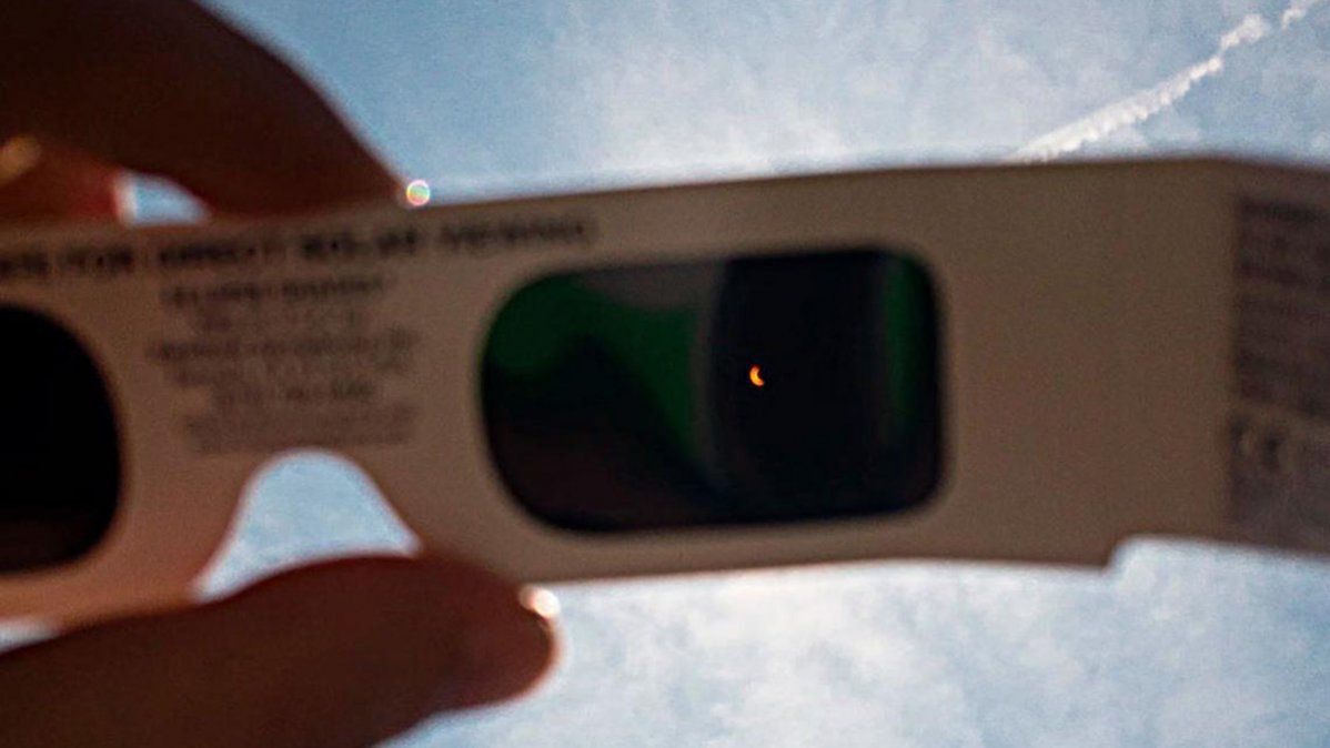 El sol se eclipsará en un 63% visto desde la ciudad de Santa Fe.