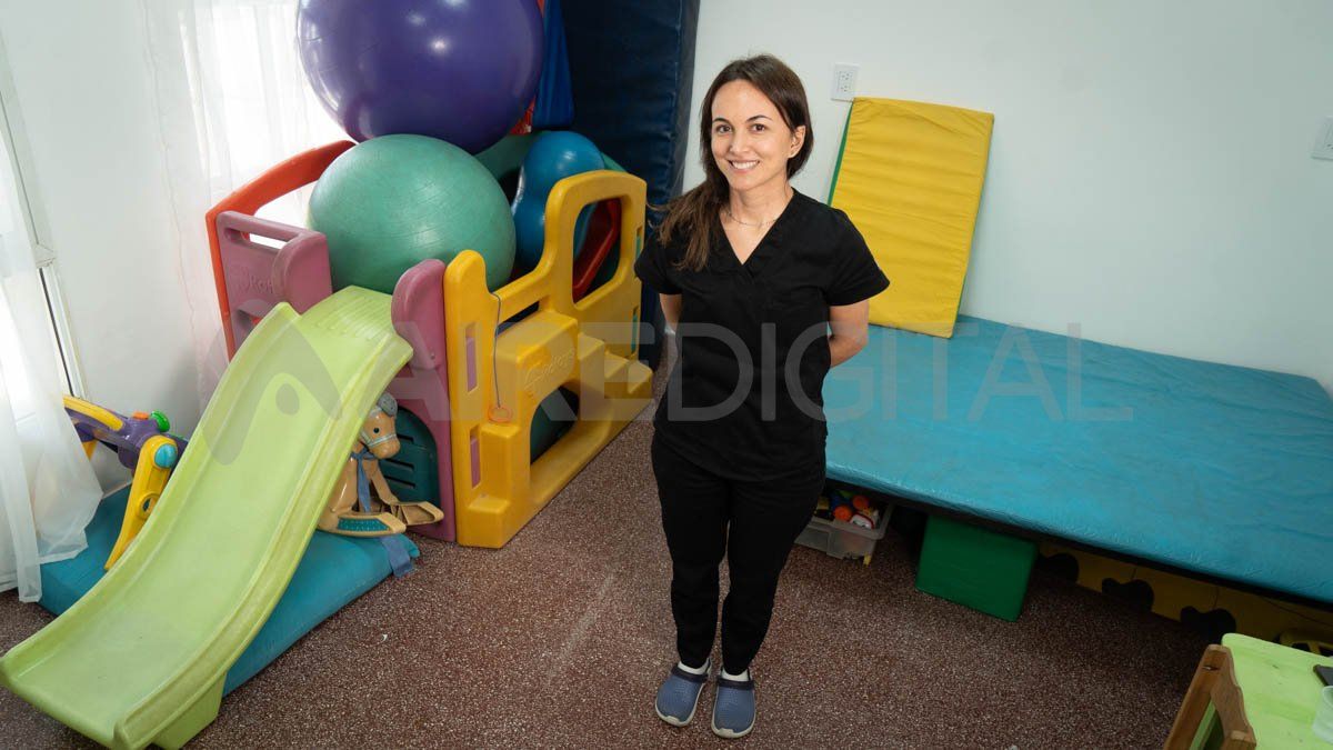 La doctora Victoria Carignan, kinesióloga y coordinadora del servicio de terapia física. La doctora Victoria Carignan, kinesióloga y coordinadora del servicio de terapia física.