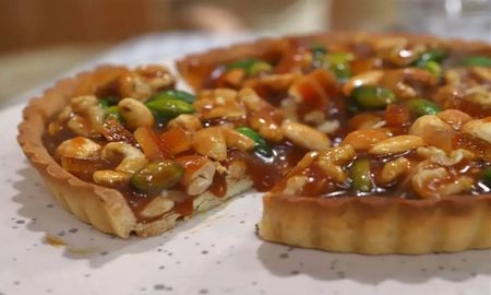 Tarta de frutos secos, by Maru Botana. Tarta de frutos secos, by Maru Botana.