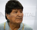 La Justicia de Bolivia declaró este lunes en rebeldía al expresidente Evo Morales Ayma, tras la inasistencia del exmandatario a la audiencia inaugural del juicio en su contra por el presunto delito de trata personas. La Justicia de Bolivia declaró este lunes en rebeldía al expresidente Evo Morales Ayma, tras la inasistencia del exmandatario a la audiencia inaugural del juicio en su contra por el presunto delito de trata personas.