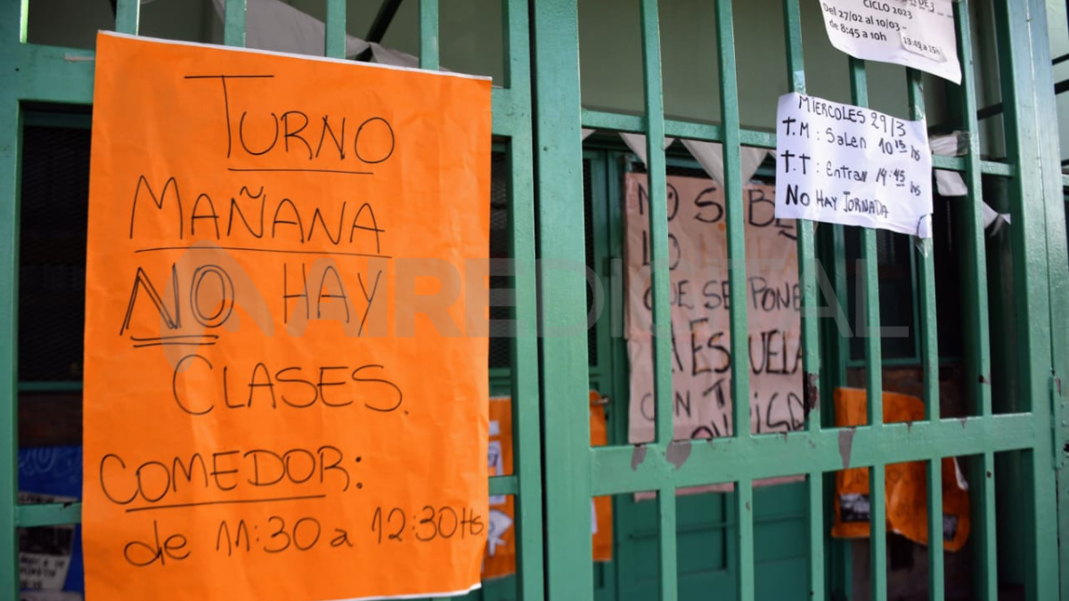 Las autoridades de la escuela Ortolani suspendió el dictado de clases.