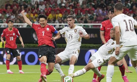 In-Beom Hwang y Oh Hyeon-Gyu, los goleadores del equipo surcoreano. In-Beom Hwang y Oh Hyeon-Gyu, los goleadores del equipo surcoreano.