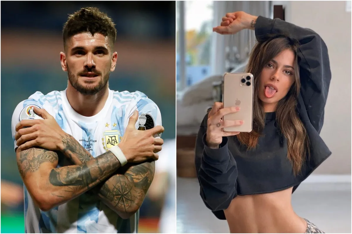 Rodrigo De Paul Reaccionó Picante A Una Foto De Tini Stoessel En Bikini