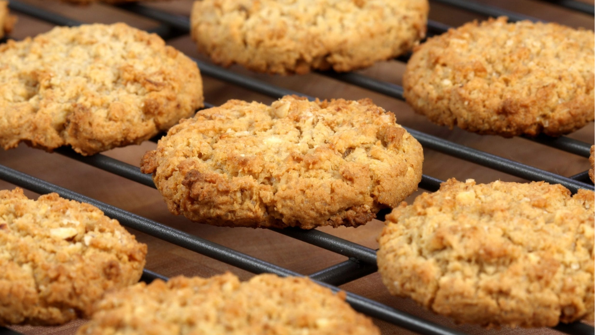 Receta de galletitas de avena y banana. 