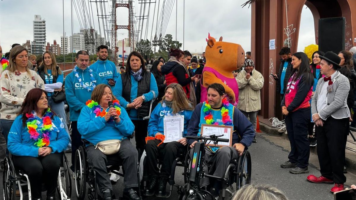Cilsa celebra 60 años en el Puente Colgante: una historia de inclusión y superación en Santa Fe.