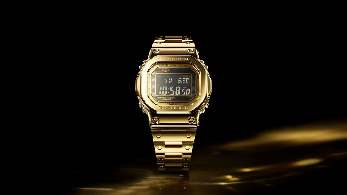 El reloj más costoso de Casio, que pasó por alto Shakira.