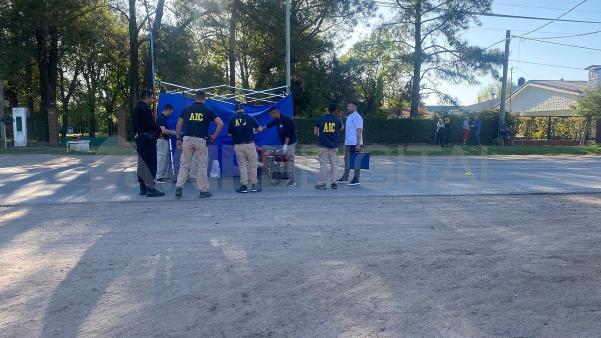 En el lugar trabajó la Agencia de Investigación Criminal (AIC).