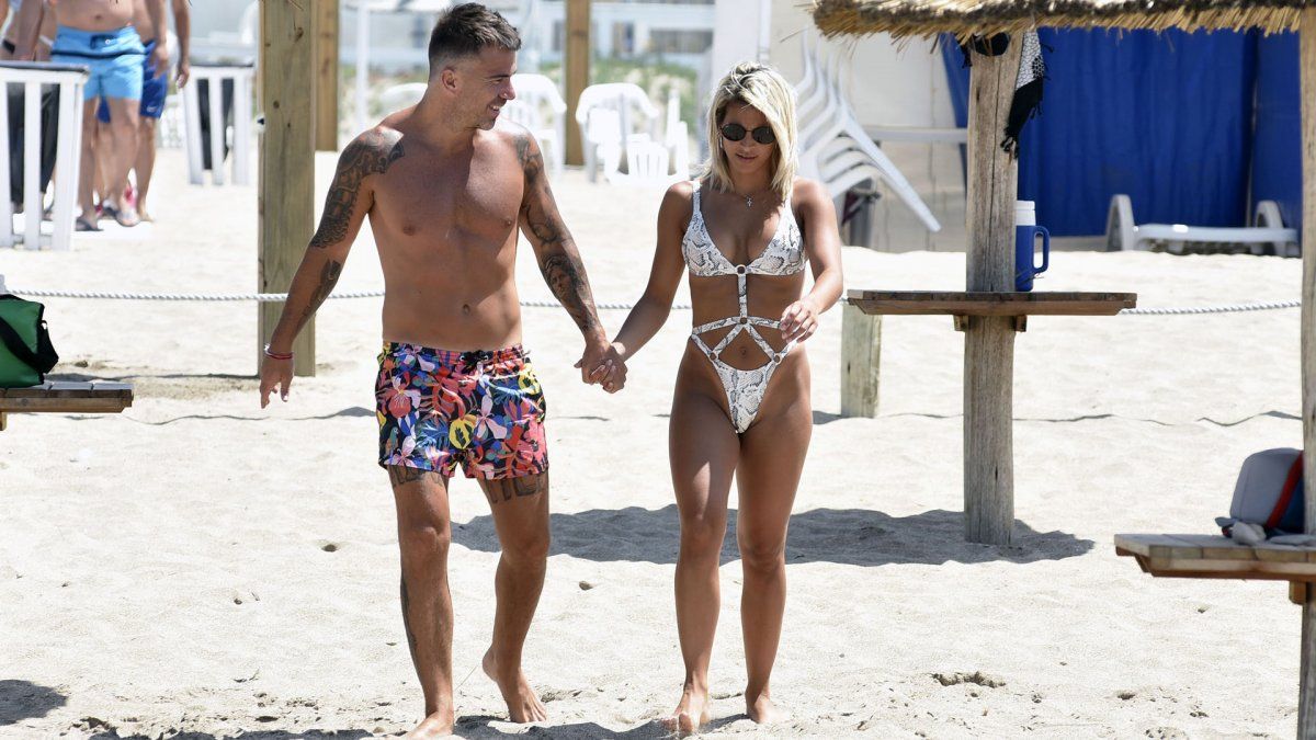 Sol Pérez disfruta de sus días junto a su novio en la costa.