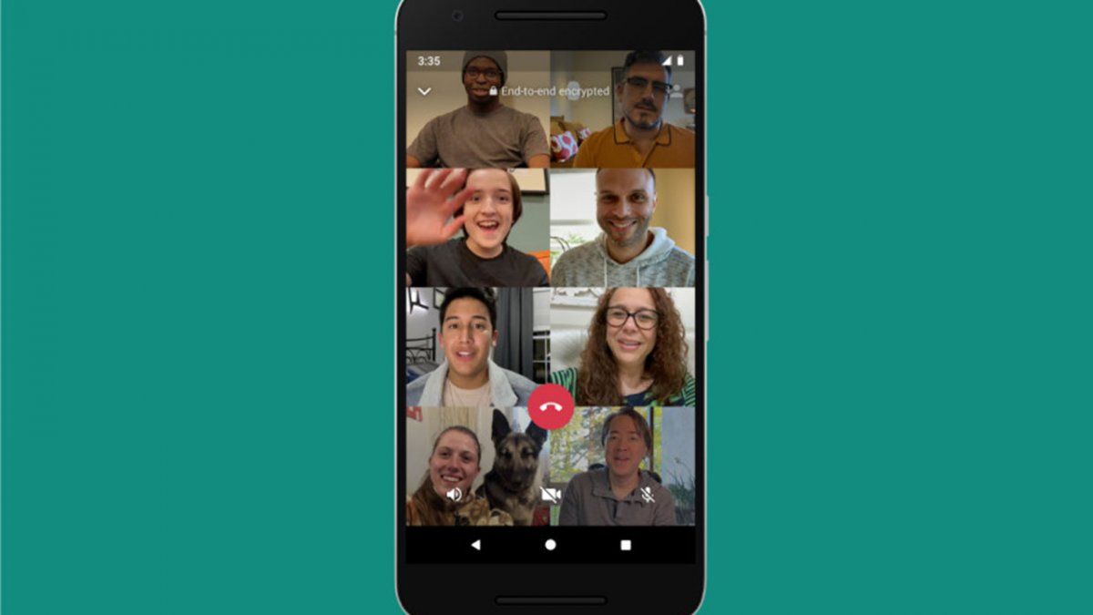 WhatsApp permitir&iacute;a ahora hacer videollamadas con hasta 50 personas