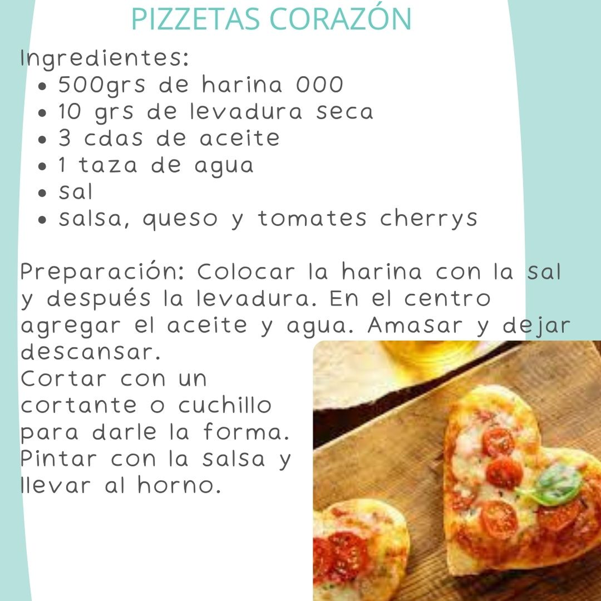 Las pizzetas corazón son ideales para hacer en casa y sorprender a tu pareja en este San Valentín. Las pizzetas corazón son ideales para hacer en casa y sorprender a tu pareja en este San Valentín.