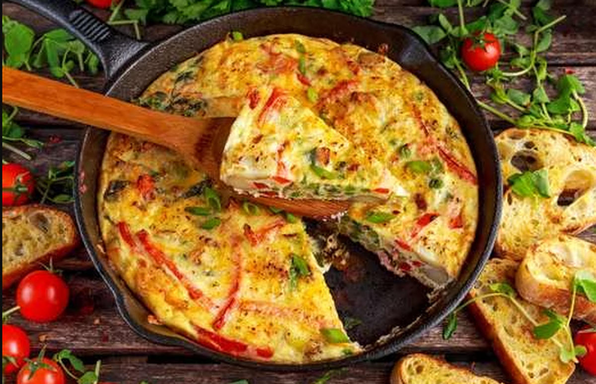 MasterChef: cómo hacer una exquisita tortilla de vegetales