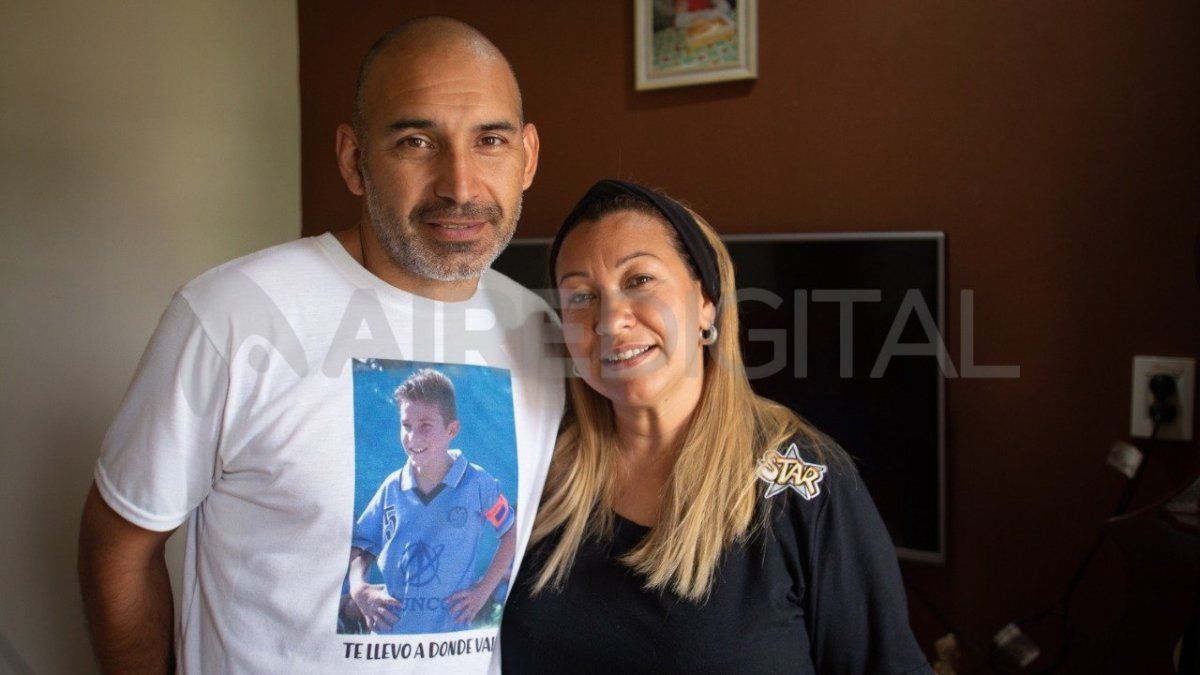 Los padres de Francisco, Walter y Gisela siguen paso a paso el proceso que afronta Lascurain por la muerte de su hijo.