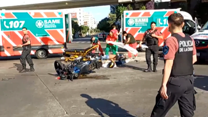 Choque fatal en Buenos Aires: murieron dos personas en Palermo