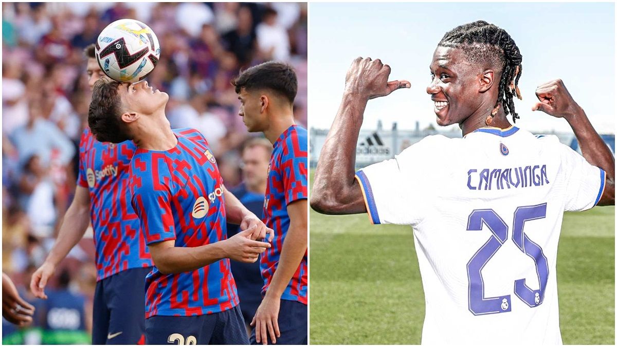 Gavi y Camavinga son los principales candidatos al trofeo Kopa en este 2022.