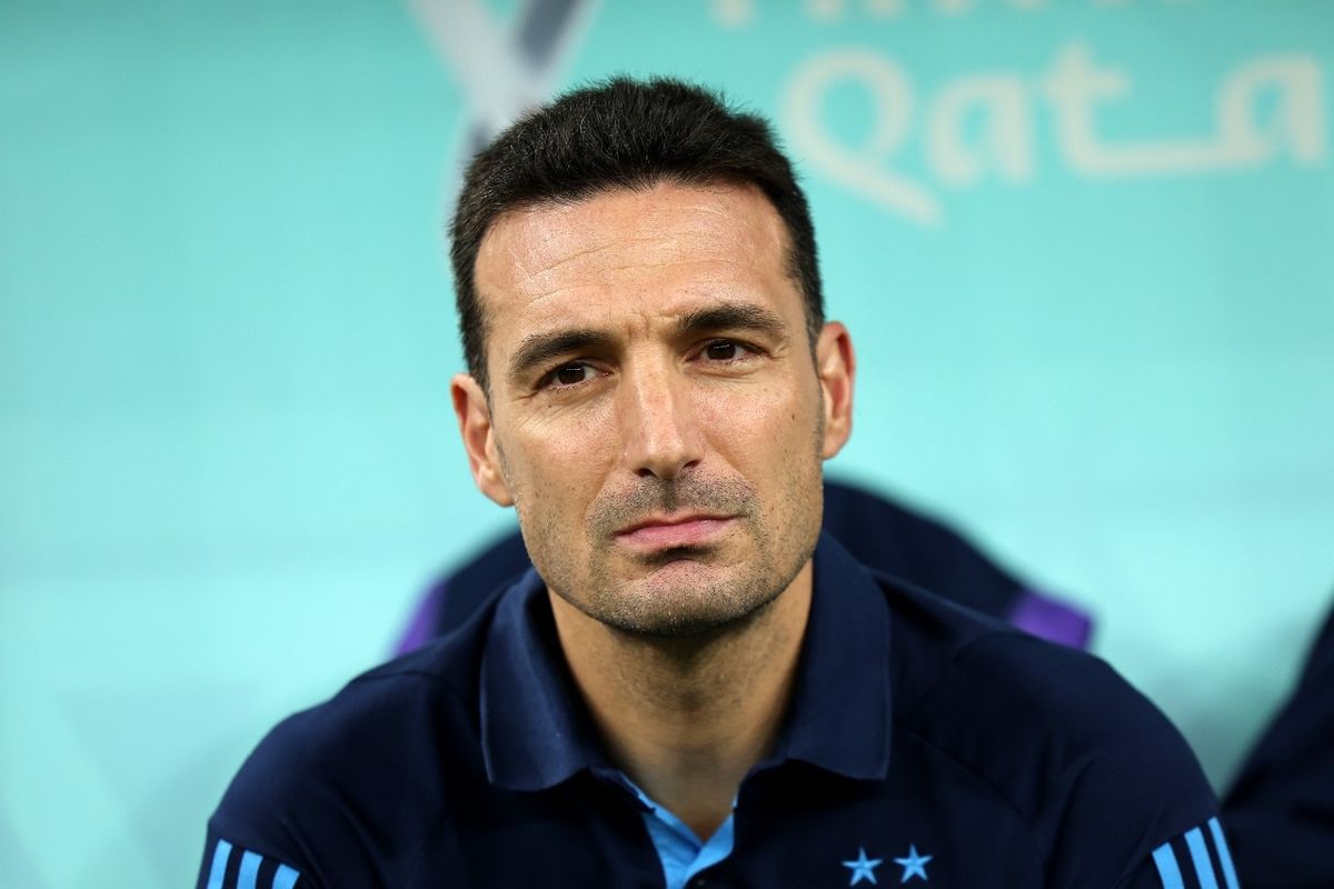 El DT argentino Lionel Scaloni, líder y artífice de un gran equipo.