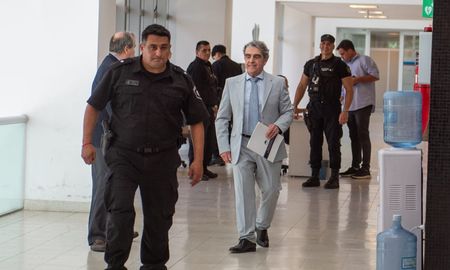 Armando Traferri fue formalmente acusado en una audiencia en el Centro de Justicia Penal de Rosario. Armando Traferri fue formalmente acusado en una audiencia en el Centro de Justicia Penal de Rosario.