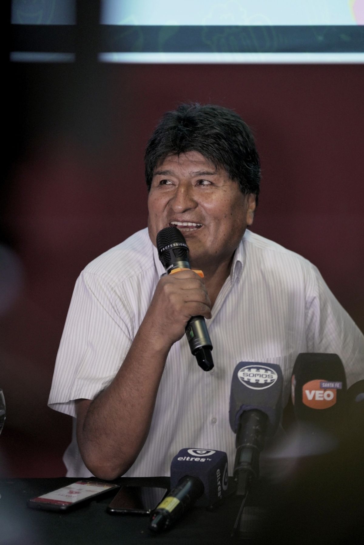 El expresidente de Bolivia, Evo Morales, se encuentra desde el miércoles en la ciudad de Santa Fe donde lleva adelante una cargada agenda.