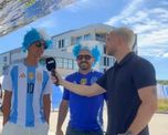 Santafesinos en Kansas: los hinchas ya palpitan el debut de la Selección Argentina. Santafesinos en Kansas: los hinchas ya palpitan el debut de la Selección Argentina.