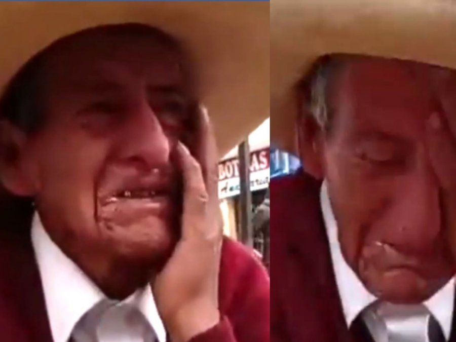 Video: anciano llora desesperado porque sus hijos le exigen la herencia en vida