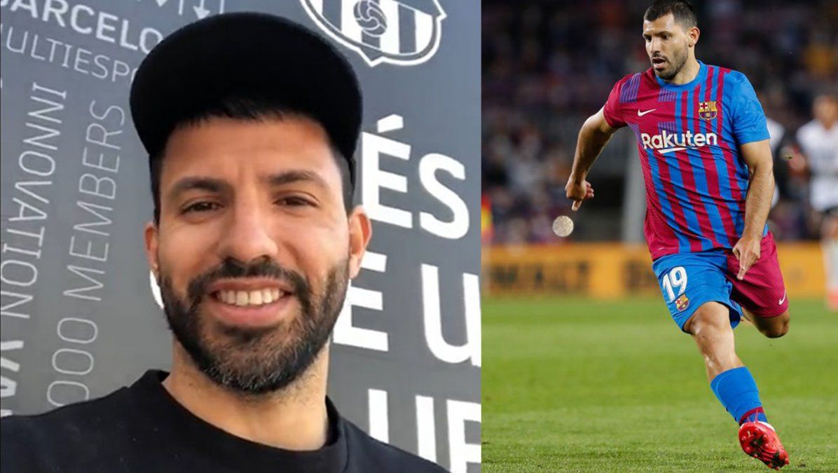 Sergio Kun Agüero recibió el alta y grabó un mensaje para sus seguidores.