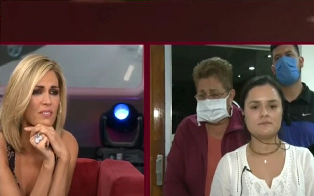 La emoción desbordó a Viviana Canosa al entrevistar a la viuda del policía asesinado