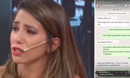 Cinthia Fernández se hartó y difundió todos sus chats con Matías Defederico: Vamos a atender giles Cinthia Fernández se hartó y difundió todos sus chats con Matías Defederico: Vamos a atender giles