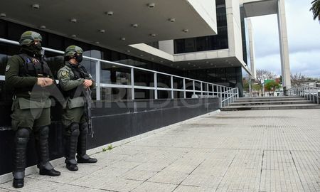 La audiencia se realizó este vienres en el Centro de Justicia Penal de Rosario. La audiencia se realizó este vienres en el Centro de Justicia Penal de Rosario.