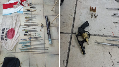 Huracán vs Argentinos: iban a la cancha y en una requisa les secuestraron armas y cuchillos