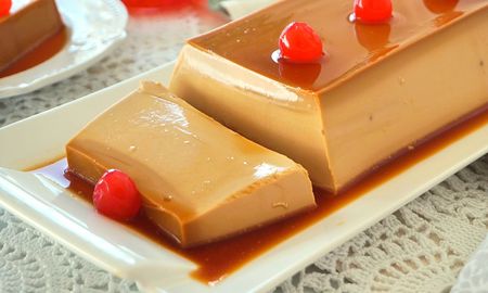 Receta de flan de café. Receta de flan de café.