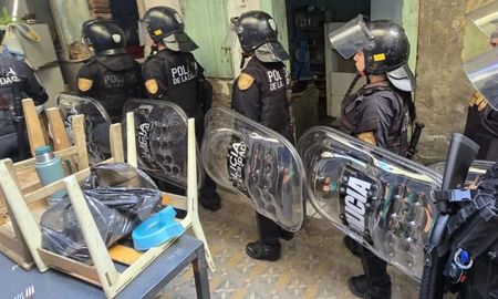 En el procedimiento participó personal de la Policía de la Ciudad, la Red de Atención y la Guardia de Auxilio. En el procedimiento participó personal de la Policía de la Ciudad, la Red de Atención y la Guardia de Auxilio.