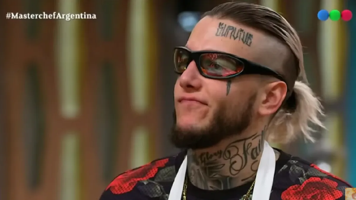 Alex Caniggia y la polémica actitud para con sus compañeros del certamen.