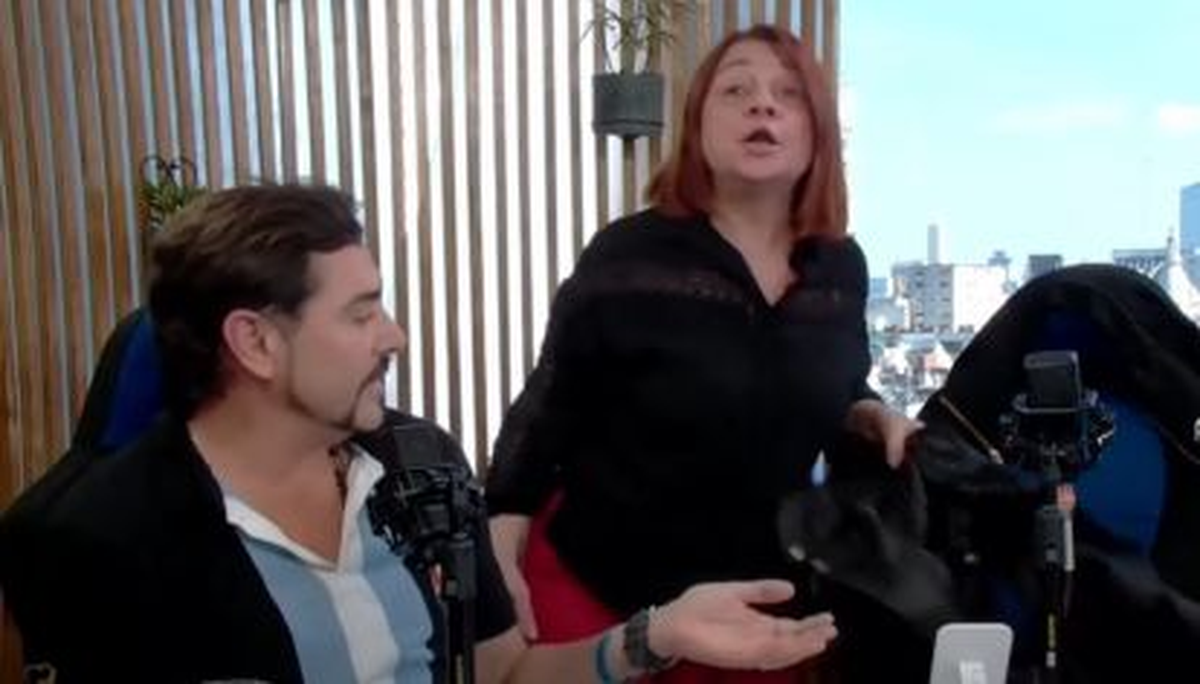 Matías Alé y Marcela Feudale se pelearon en vivo. Matías Alé y Marcela Feudale se pelearon en vivo.