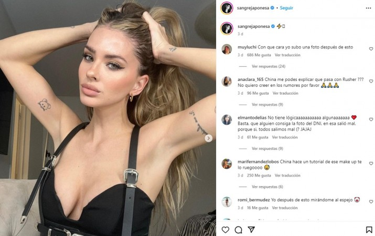 La foto de la China Suárez que probaría la infidelidad. 